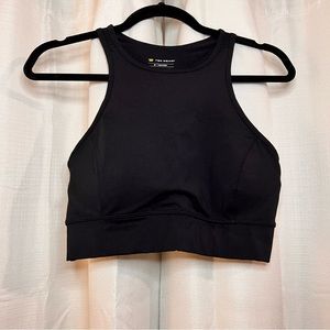 Tek Gear Black Sports Bra Womens Built in Pads -M